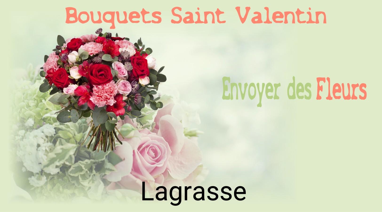 Roses de Saint-Valentin livrées à Lagrasse